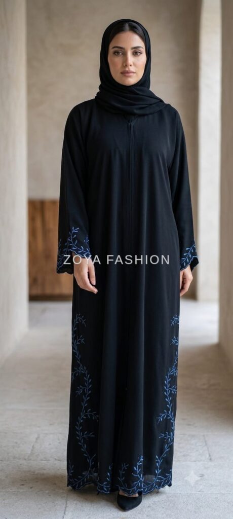 Black Nida Abaya