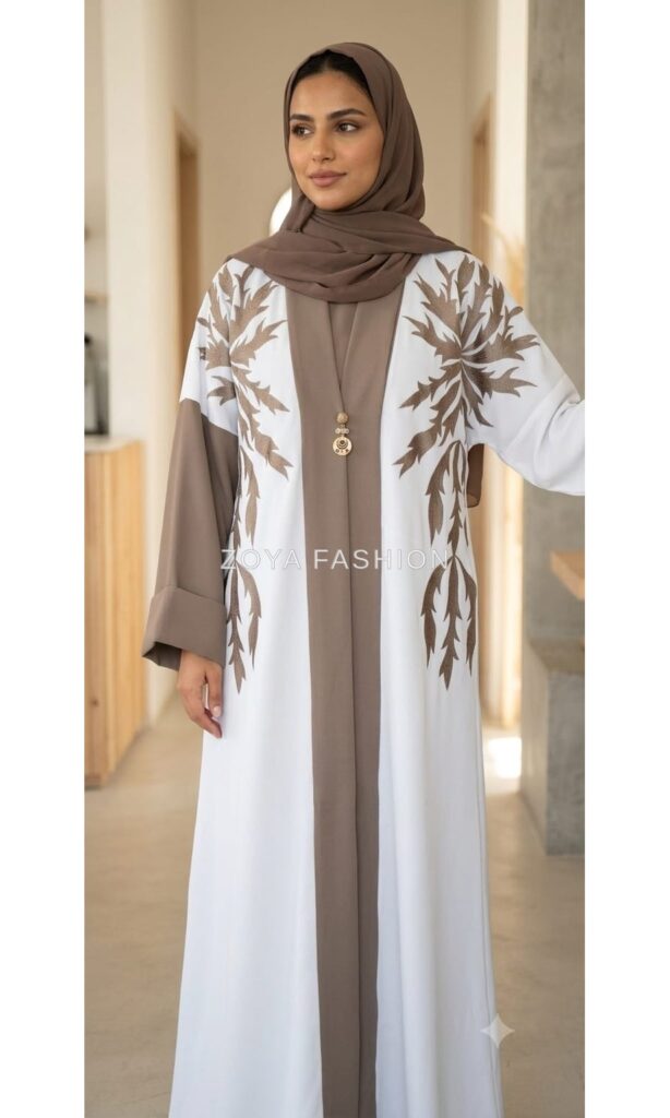 Three Piece Abaya Set