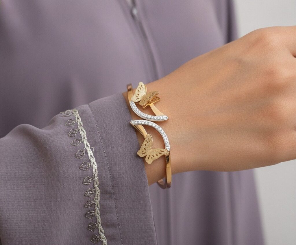 Golden Butterfly Bracelet